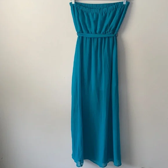 forever 21 strapless maxi dress Amazon.com: Forever 21 Womens Strapless Maxi Dress with Mesh Bottom, Black, X-Small : Clothing, Shoes & Jewelry